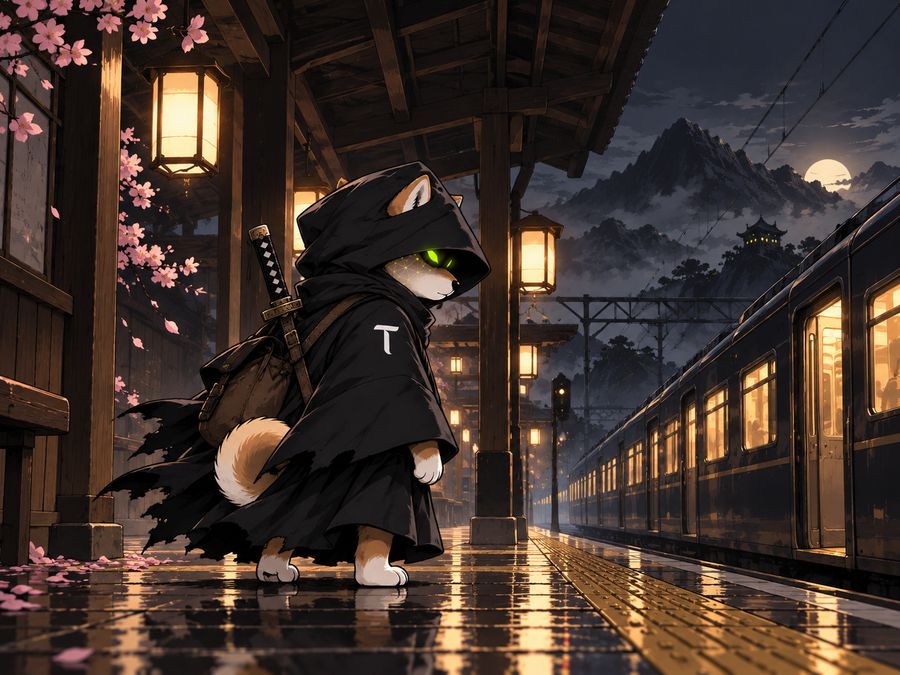 TAO WIF HOOD ronin, night station
