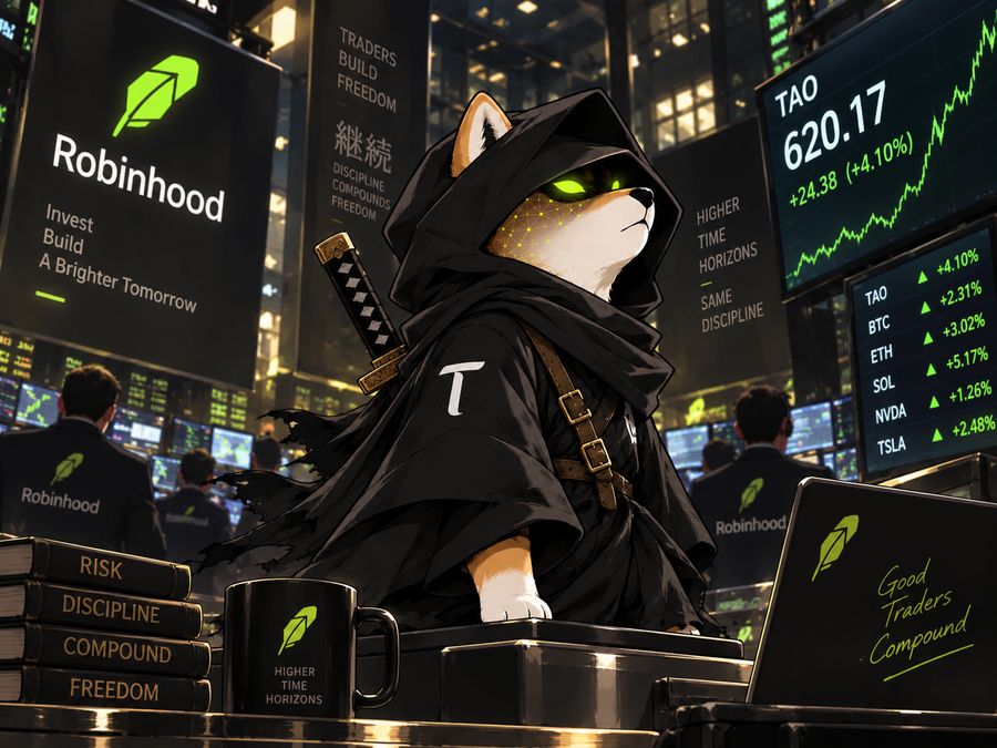 TAO WIF HOOD ronin, trading floor